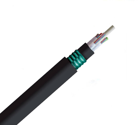 El cable de fribra óptica al aire libre unimodal de GYTA53 GYTY53 dirige enterró 36 el cable de las fibras DJSA FO