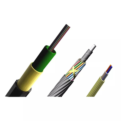 2 - cable de fribra óptica micro de la fricción baja soplada de la fibra del aire de 24Fibers EPFU