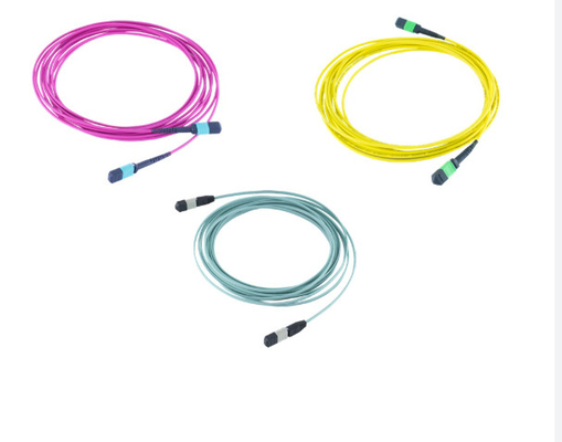Mpo Mtp Om3 Om4 Cable de fibra óptica de modo múltiple