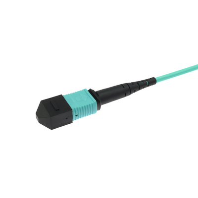PVC/LSZH Multi Mode MPO MTP Cables de fibra óptica de 20 m de longitud con temperatura de funcionamiento de -20 oC a 70 oC