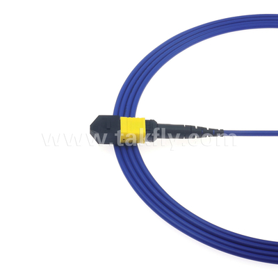 Centro de datos FTTX Cables de fibra óptica MPO Cordón de parche MTP Cable de tronco SM MM Jumper blindado