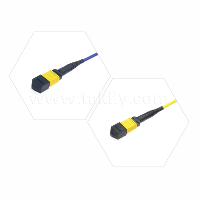 Centro de datos FTTX Cables de fibra óptica MPO Cordón de parche MTP Cable de tronco SM MM Jumper blindado