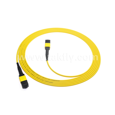 Centro de datos FTTX Cables de fibra óptica MPO Cordón de parche MTP Cable de tronco SM MM Jumper blindado