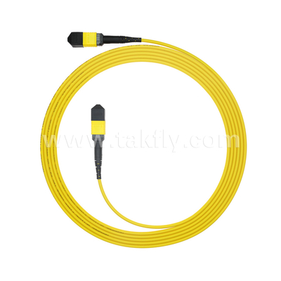 Centro de datos FTTX Cables de fibra óptica MPO Cordón de parche MTP Cable de tronco SM MM Jumper blindado