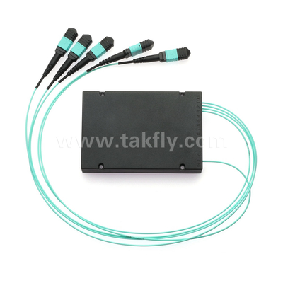 Cables de fibra óptica MPO/MTP SM/MM PLC Splitter 1x4 para el centro de datos FTTX