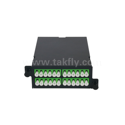 1U montaje de bastidores 24F MPO-LC MTP Panel de parches de alta densidad 96F para el centro de datos