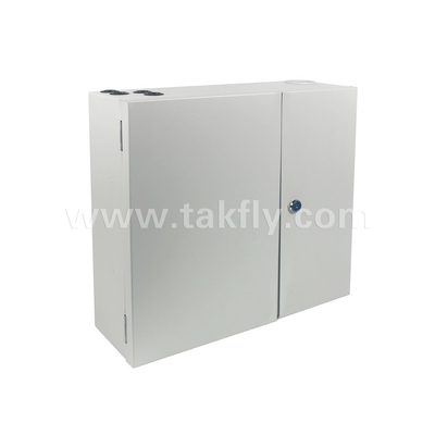 Cabinet de pared de fibra interior de 96 núcleos diseñado para máquina OTDR