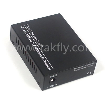 Convertidor de medios de fibra no gestionado de 10G con conexión Full/Half Duplex y ST/SC