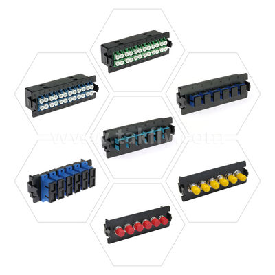 MPO/MTP Patch Panel Management Cassette Tipo deslizante de fibra óptica para el cableado de centros de datos FTTX