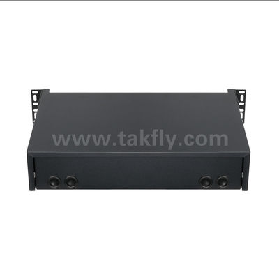 MPO/MTP Patch Panel Management Cassette Tipo deslizante de fibra óptica para el cableado de centros de datos FTTX