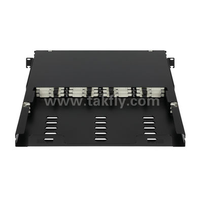 Panel de parches MPO MTP Cassette 144 núcleos Fibra óptica de super alta densidad para el centro de datos FTTX