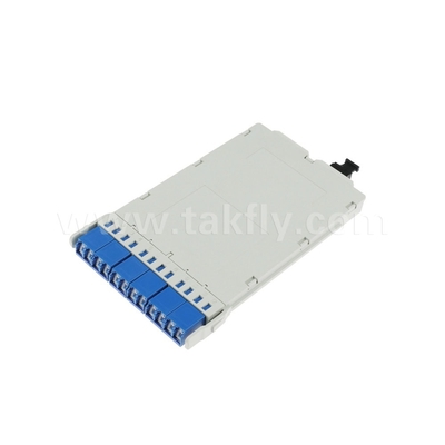 Fibra óptica MPO Cassette Panel de parches MTP 144 núcleos Super alta densidad para el centro de datos FTTX