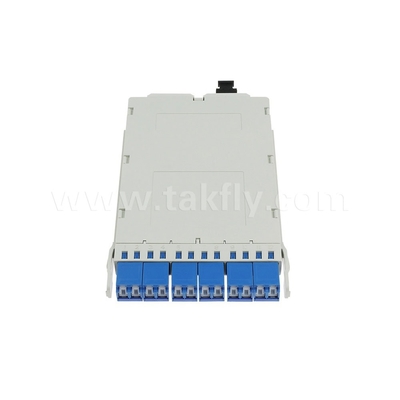 Fibra óptica MPO Cassette Panel de parches MTP 144 núcleos Super alta densidad para el centro de datos FTTX