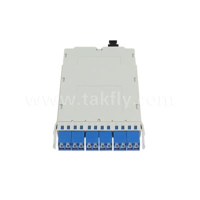 Panel de parches MPO MTP Cassette 144 núcleos Fibra óptica de super alta densidad para el centro de datos FTTX
