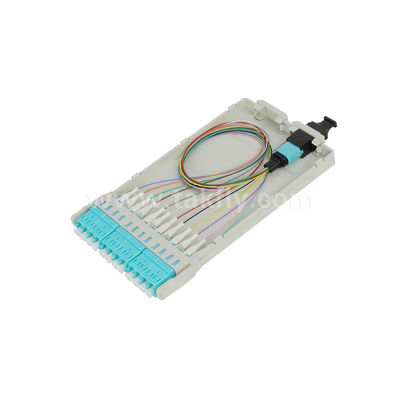 Panel de parches MPO MTP Cassette 144 núcleos Fibra óptica de super alta densidad para el centro de datos FTTX