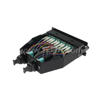 Módulo de cinta MPO MPO/MTP-LC 12C/24C de fibra óptica para el centro de datos FTTX