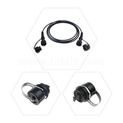Puente del cable troncal ODVA-MPO/MTP SM/MM de la prenda impermeable del cordón de remiendo de MPO/MTP para el centro de datos FTTX