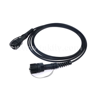Puente del cable troncal ODVA-MPO/MTP SM/MM de la prenda impermeable del cordón de remiendo de MPO/MTP para el centro de datos FTTX