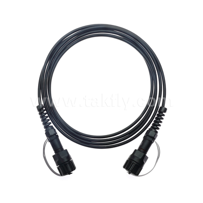 SM/MM MPO cordón de parche MTP cable de tronco ODVA-MPO/MTP saltador impermeable para el centro de datos FTTX