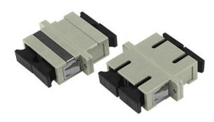 Adaptador de fibra óptica SC para la red en modo de almacenamiento SM y MM Temperatura -40- 85C Rendimiento
