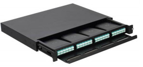 1U/2U Panel de gestión de casetes MTP/MPO para centro de datos