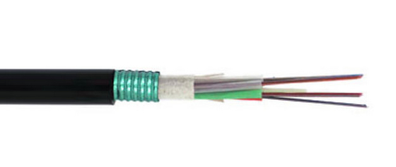 G652D Opciones de fibra GYFTA 2-144F Cable exterior de fibra óptica para comunicaciones de larga distancia