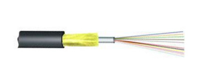 Material de chaqueta de PVC/LSZH GJFXTKV Cables ópticos para interiores y exteriores