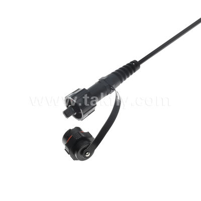 MPO/MTP Cordón de parche de cola de cerdo cable de tronco impermeable ODVA-MPO/MTP SM/MM para el centro de datos FTTX