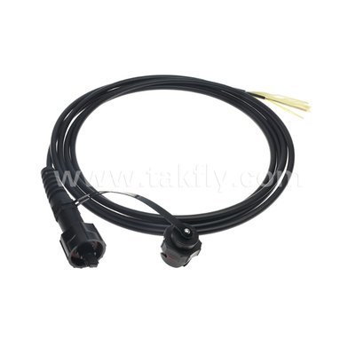 SM/MM MPO Pigtail Patch Cord MTP Trunk Cable ODVA-MPO/MTP a prueba de agua para el centro de datos FTTX