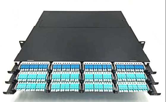 200 mm de profundidad de alta densidad MPO panel de parche Opción personalizable