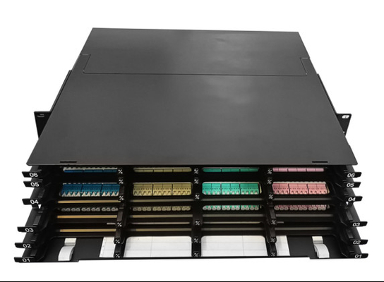 200 mm de profundidad de alta densidad MPO panel de parche Opción personalizable