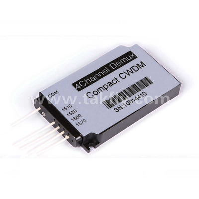 Multiplexador de división de longitud de onda gruesa compacto de menor de 8 CH