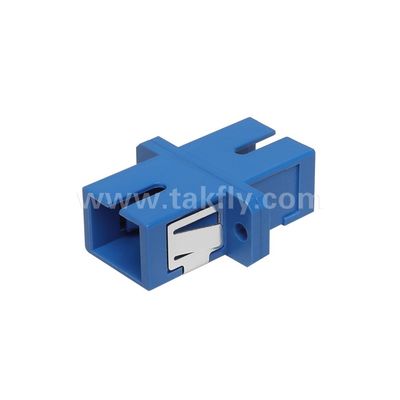 Acoplador de cable adaptador SC APC/UPC Fibra óptica simple/dúplex para centro de datos FTTH multinúcleo