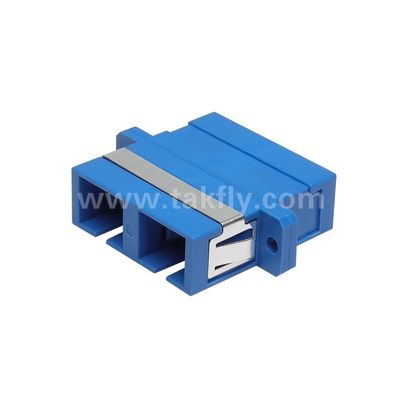 Acoplador de cable adaptador SC APC/UPC Fibra óptica simple/dúplex para centro de datos FTTH multinúcleo