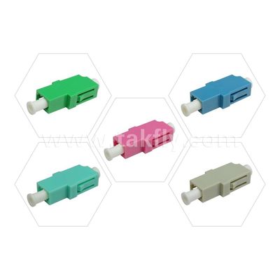 Acoplador de cable de adaptador LC APC/UPC SM/MM Simplex/Duplex/Quad/6 vías/8 vías Fibra óptica para el centro de datos FTTH