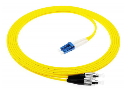 Cordón de parche de fibra óptica LC-FC simple/duplex Flexible y duradero con temperatura de funcionamiento de -20°C a 70°C