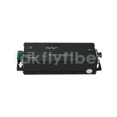10 100 1000M Convertidor de medios industriales de tipo mini con puerto SFP para aplicaciones de alta temperatura