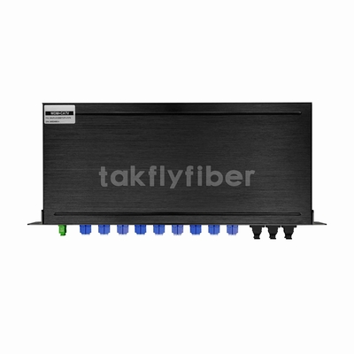 1U 19 pulgadas de montaje en bastidor WDM 1x72 CATV PLC Splitter para aplicación GPON
