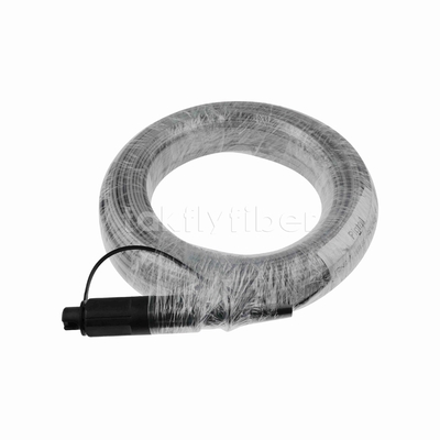 Optitap SC/APC 1Core FTTH Cable de goteo de soporte automático Fibra óptica Pigtail 40M SM G657A1 LSZH chaqueta de baja fricción