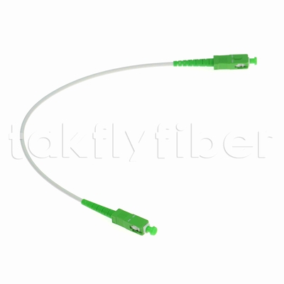 Resistente a roedores G657A2 SC APC Cordón de parches de fibra óptica Cable blindado de parches de fibra SM 3.0mm