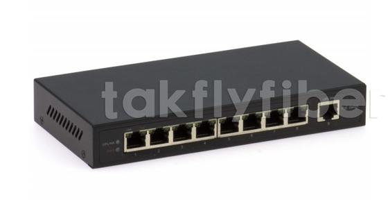 DF-1E-8EP 8 puertos 10/100Mbps Conmutador Ethernet rápido con humedad no congelante 0-95%