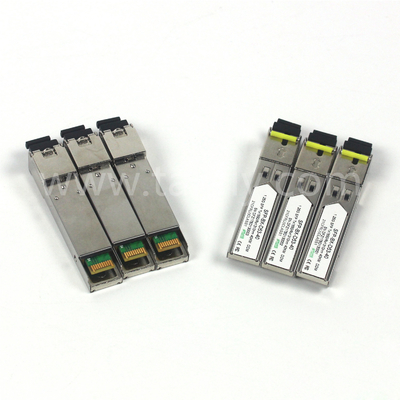 1.25G SFP BIDI Transceptor Tx1310/Rx1550nm 40KM SMF DDM LC SFP módulo de transmisor óptico