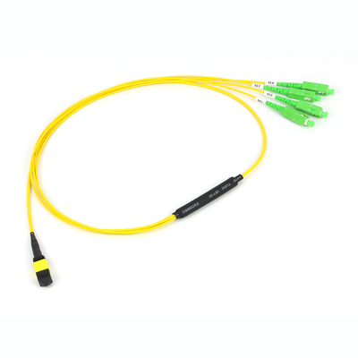 12/24/48/96/144 núcleos LC SC FC MPO MTP Cable de tronco Jumper Fibra óptica Patchcord
