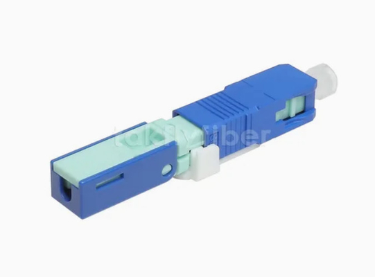 Conector de tipo LC Conector rápido SC para cable de fibra óptica Diámetro de fibra 0,125 mm
