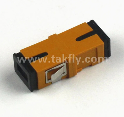Adaptador de fibra óptica simple y dúplex FTTH compatible con la Directiva RoHS Temperatura de funcionamiento -40-85 C Pérdida de retorno ≥45 dB
