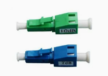 LC UPC/APC 3, 5, 10, 15, 20dB Atenuador óptico de fibra óptica macho-mujer con cuerpo metálico