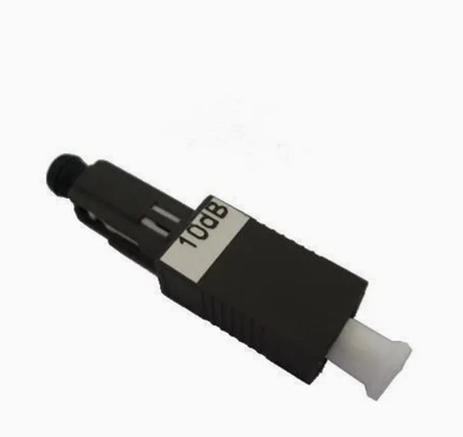 1310/1550nm Mu/PC Atenuador de fibra óptica -30dB de varón a mujer amplio rango de temperatura
