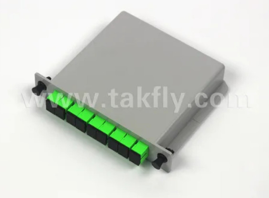 1*8 Modo único G657A1 Caseta de fibra Tipo LGX PLC Splitter con conector Sc/APC Alta fiabilidad y estabilidad