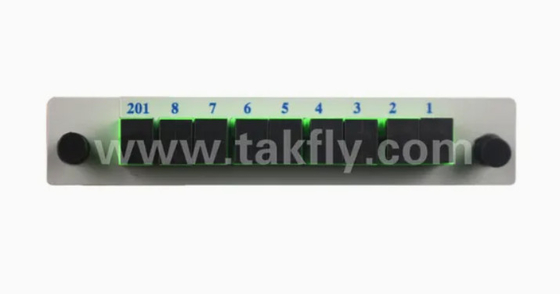 1*8 Modo único G657A1 Caseta de fibra Tipo LGX PLC Splitter con conector Sc/APC Alta fiabilidad y estabilidad