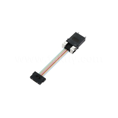 MT-Mini Multicore Fiber Optic Patch Cord Pérdida de retorno de MM/PC 20dB/SM/APC 60dB para las redes